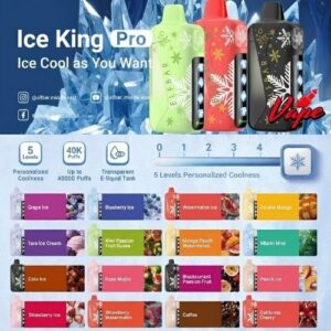 Home 3 Elf bar Ice King Pro 40k Puffs Disposable Vape